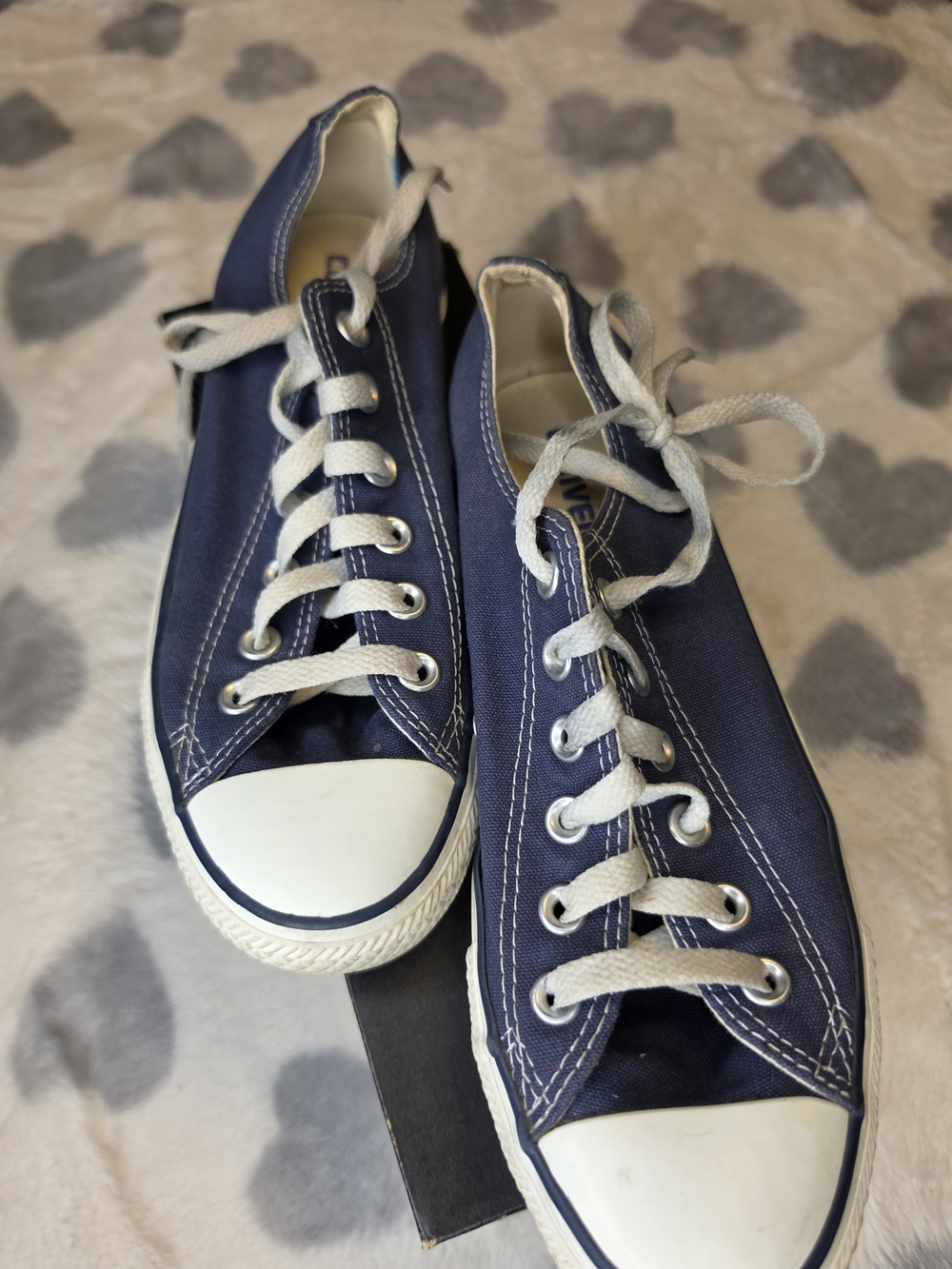 Converse Blue and White sneakers